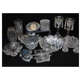 14 Crystal & Cut Glass Pieces
