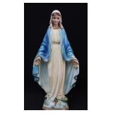 Our Lady of Grace 12" Plaster Statue