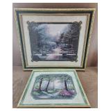 Misc. Framed Garden Scenery Art Prints