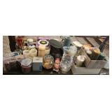 Large Misc. Candle Collection