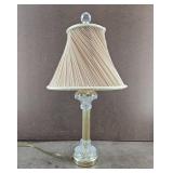 Vtg Column Table Lamp