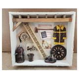 Fireman Plaque Shadow Box