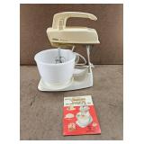 Vtg Sunbeam MixMaster Mixer