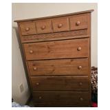 Wooden 5 Drawer Dresser #2