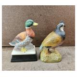 Vtg Bird & Duck Figurines