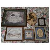 Misc. Framed Religious Art Prints