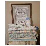 Misc. Vtg Baby Blankets - Plus
