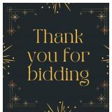 Thank You For Bidding