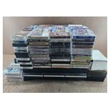 Misc. Collection of Cassette Tapes w/ Case