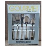 Gourmet Home Accents 45pc Stainless Steel Flatware