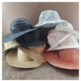 Lot of 10 Misc. Ladies Hats
