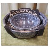New 3pc Melmac Mixing Bowl Set