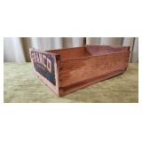 Franco Tomatoes Wooden Crate