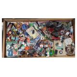 Vntg Display Case w/Misc Collectables