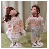 2pc Vntg Dolls