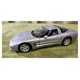 97 Silver Corvette Die-Cast