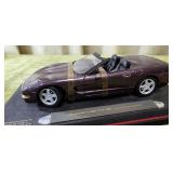 98 Maroon Corvette Die-Cast