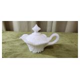 Vntg Kemple Milk Glass Creamer