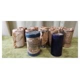 12pc Misc Phonograph Wax Cylinders