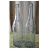 2pc Vntg SaegertownGinger Ale Bottles