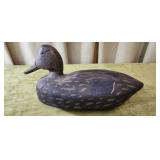 Vntg 14" Wooden Duck Decoy