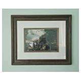 The Temptation of Saint Anthony Framed Art Print
