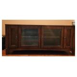 Wooden Media Console Table