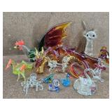 Misc. Collection of Glass Figurines