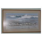 Jacqueline Penney Beach Print Matted & Framed