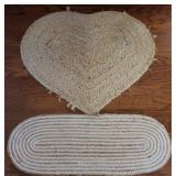 2 Braided Jute Rugs