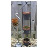 Gardening Pot Stands w/ Pots