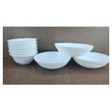 Misc. Milk Glass Bowl Collection
