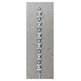 Vtg Pennino Rhinestone Bracelet