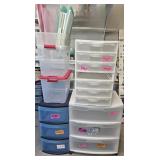 Misc. Empty Storage Bins Collection