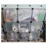 Kousi Portable Cube Storage w/ Resin Art Supplies