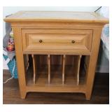 Thomasville Marble Top End Table