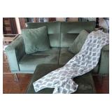 Ashley Furniture Macleary Loveseat w/ Ottoman