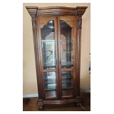 Vineyard Lighted Curio Cabinet