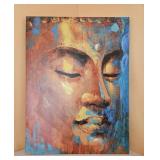 Large Buddha Canvas Art Print