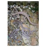 Metal Lizard/ Gecko Outdoor/ Garden Decor