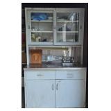 Vintage Metal Medical Cabinet