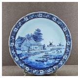 Royal Sphinx Delft Platter J. Sonneville 15"