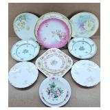 12pc Antique VIntage Plate Collection