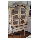 Atq Queen Anne High Tea Cupboard