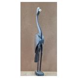 Vintage Wooden Bird Figurine