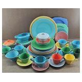 45pc + Fiesta Ware China Set