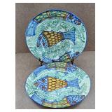 2pc Dolores Hgo.Gto Mexico Serving Set