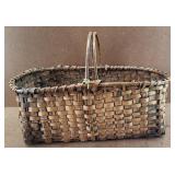 Primitive Weave Basket Double Handle
