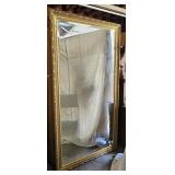 XL Ornate Gilt Full Wall Mirror 42x78"