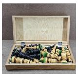 Folding Wood Chess Set